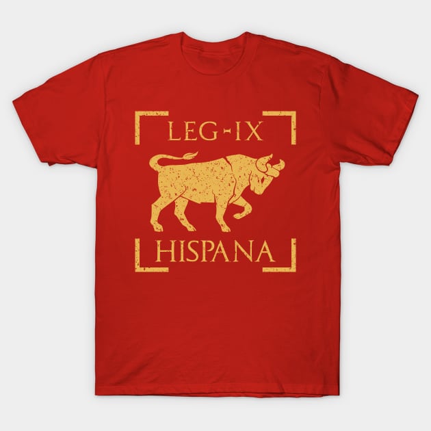 Legio IX Hispana Taurus Emblem Roman Legion T-Shirt by zeno27